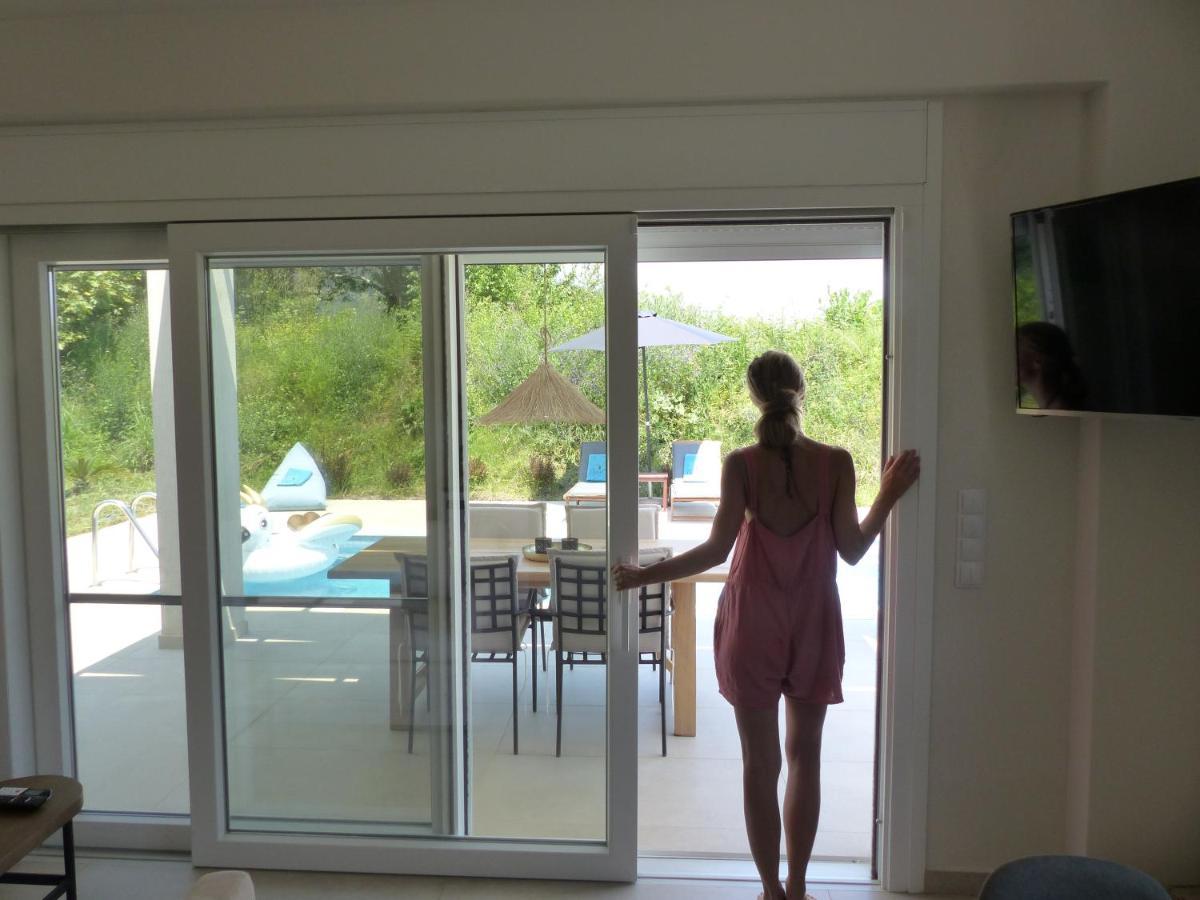 Casa O' - Moderne Villa Mit Grosser Terrasse Und Privatem Swimmingpool 스칼라 포타미아스 외부 사진